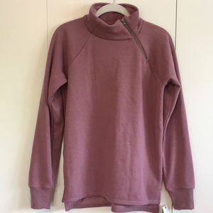 Gaiam Asymmetrical quarter zip sweatshirt NWT